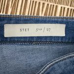 Pilcro and the Letterpress  Anthropologie Denim Roll‎ Up Stet Jean Shorts Size 27 Photo 5