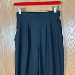 Lululemon Black Essential High Rise Trouser Pants Tapered Leg Photo 1