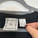 Michael Simon dog embroidered button down cotton cardigan Black Photo 4