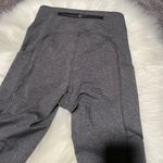 Lululemon Grey High-Rise Reflective Side Pocket Leggings Photo 6