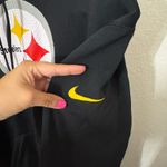 Nike Pittsburg Steelers Logo Black Hoodie Size Medium Photo 9
