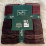 Woolrich  Cozy Blanket Wrap in maroon and Brown brand new see all photos Photo 4