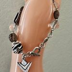 Silpada Sterling Silver Smoky Quartz Crystal Bracelet Photo 7