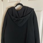 ZARA Women's Black Hooded cardigan size X-Large Photo 5