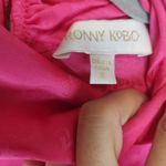 Ronny Kobo Ria Floral Jacquard Mini Dress Pink Photo 4