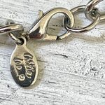 Cookie Lee  silver and gold tone long ring necklace Photo 5