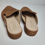 Cole Haan GRAND OS CAMEL TAN PERFORATED LEATHER MULE SLIDE FLATS 8B Photo 3