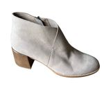 Eileen Fisher Melrose Nubuck Leather Block Heel Booties Women's Size 10 Photo 8