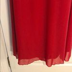 Long red dress size 0 Photo 2
