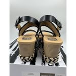 Dolce Vita Black Esmaya Espadrille Platform Wedge Sandals NEW Size 9 Photo 4