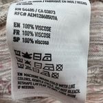 American Eagle  Strapless Floral Paisley Print wide leg cropped Jumpsuit pockets Photo 9