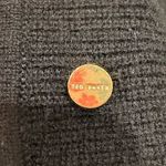 Ted Baker  Jenee Sweater Black Wool Wrap Cardigan 0-2 Quiet Luxury Chic Classic Photo 6