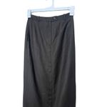 Vintage Barry Bricken Brown Maxi Skirt Career Formal Office Women's Size 6 Photo 1