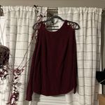 Ambiance Apparel Open Shoulder Sweater Photo 1