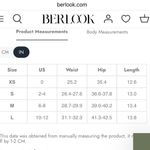 Berlook Activewear Light Blue Cut Out Shorts 3" Size M Photo 7