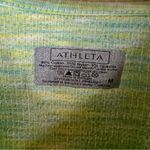 Athleta  Womens Athletic Tank‎ Top Ruched Workout Size Medium Activewear Running Photo 2