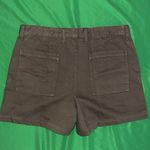 Banana Republic  100% Cotton Women's Olive Denim Shorts size 14 Photo 1