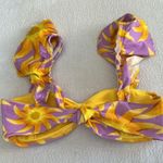 Farm Rio Sunny Side Bandeau Bikini Top, Size Small, $120 Photo 10