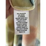 Wonderly Studio Watercolor Tiedye Hippie Women Medium Sleeveless Tank Sun Dress Blue Photo 4