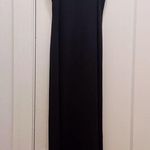 Vivienne Tam  Simple Elegant Black Maxi Dress Sleeveless Photo 3