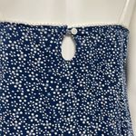 Victoria's Secret Victoria’s Secret Navy Dotted Babydoll Lace Tank Photo 5