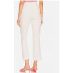 Jonathan Simkhai Jesslyn Cropped Flare Pants Size 0 NWT White Photo 5