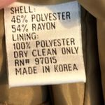 Vintage‎ Oleg Cassini Dress Tan Size 16 Photo 6