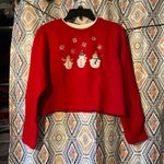 White Stag cropped christmas sweater Photo 0