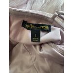 Say Yes To The Prom Juniors' Pleated Mesh Tiered Gown Dress Size 1 French Mauve Photo 9