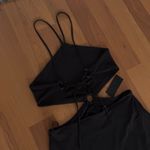 Gianni Bini Black Cutout Maxi Dress, XL, Halter Dress, New with Tags Photo 5