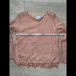 Belle France Mohair Blend Sweater with Mesh open knit‎ lined Size M Size M Photo 2