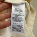 Madewell Funnelneck Drop-Shoulder Top in Antique Cream Size Small NWT Photo 8