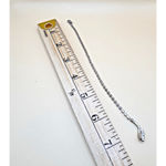 Vintage or Antique Snake Shaped Rhinestone Bracelet Trinket 7" EUC Photo 6