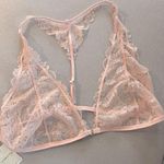 Free People Lace Bralette, Blush Pink, Size XL New w/Tag Photo 7