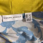 Susan Graver  Floral Cardigan Blue Large Photo 5