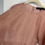 Revolve House of Harlow x Womens Blouse Top Sz XS Pink Pleated Balloon Sleeves Photo 8