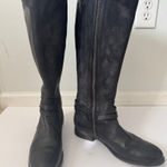 Frye Black Knee-High  Leather Boots Photo 0