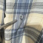 VTG Hairston Roberson Ropa Shirt Womens L Studded Western Ranch distressed holes Blue Size L Photo 2