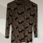 Ellie Black and Brown Patterned Women's Top small Photo 0