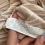 ZARA  sleeveless‎ ribbed short jumpsuit romper size medium cream color Photo 4