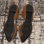 A New Day Brown Suede Women's Flats size 10 Pointed Toe Slip On Tan Office Work Photo 5