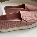 Vince  Blair rose blush perforated slip on sneakers.Sz 10 Photo 8