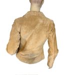 MARGARET GODFREY VINTAGE 1990'S TAN BLAZER STYLE SUEDE JACKET (PS) Size undefined Photo 5