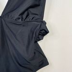 Aerie  Black Plunge One Piece Swimsuit Swim Bathing Suit womens S Long Tall Photo 3