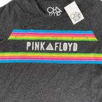 Chaser ‎ Brand PINK FLOYD Medium Black Neon Stripes Vintage Tee Shirt Photo 3