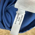 Madewell  The Petite Melody Scoopback Smocked Midi Dress Blue Moon Small NWT Photo 14