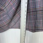 Parker NWT NYC One Shoulder Plaid Puff Sleeve Dress XL Cottagecore Grunge Photo 5