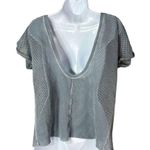 Free People  Movement Hot Stuff Mesh T Shirt Size XS Photo 5