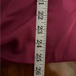 Lulus  Happy Hour Chic Magenta Satin Ruched One-Shoulder Mini Dress size small Photo 15