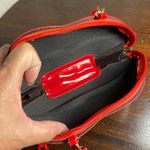 Betsey Johnson  Red Chain Strap red Novelty LIP SHAPED Women's Bag TOTE Photo 3